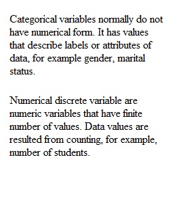 Variable Classification